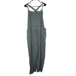 American Eagle Tie Overalls Green XXL
